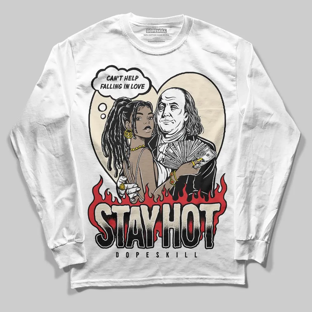 Reverse Metallic 5s DopeSkill Long Sleeve T-Shirt Stay Hot Graphic sold by DopeSkill