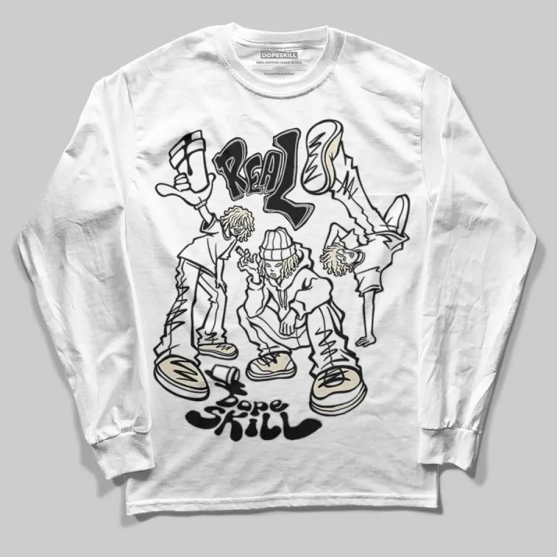 Reverse Metallic 5s DopeSkill Long Sleeve T-Shirt Real Y2K Players Graphic sold by DopeSkill