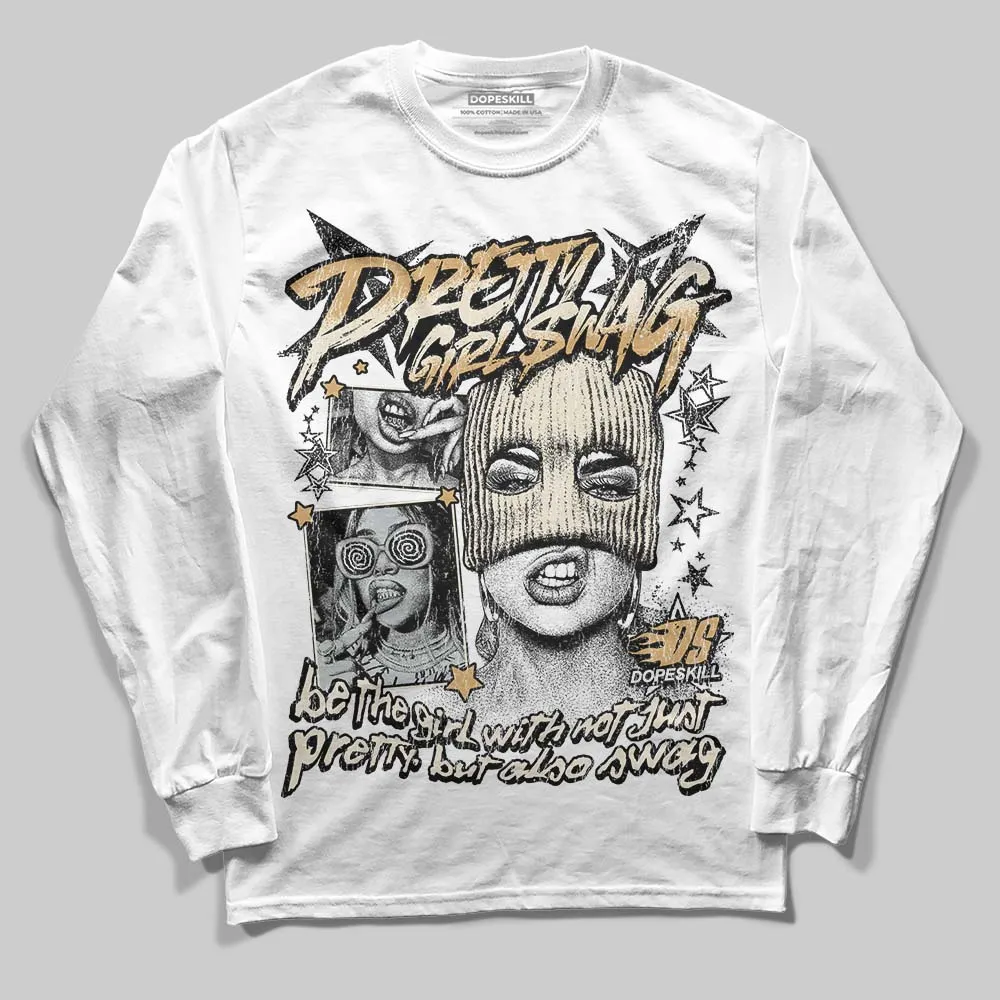 Reverse Metallic 5s DopeSkill Long Sleeve T-Shirt Pretty Girl Swag Graphic sold by DopeSkill
