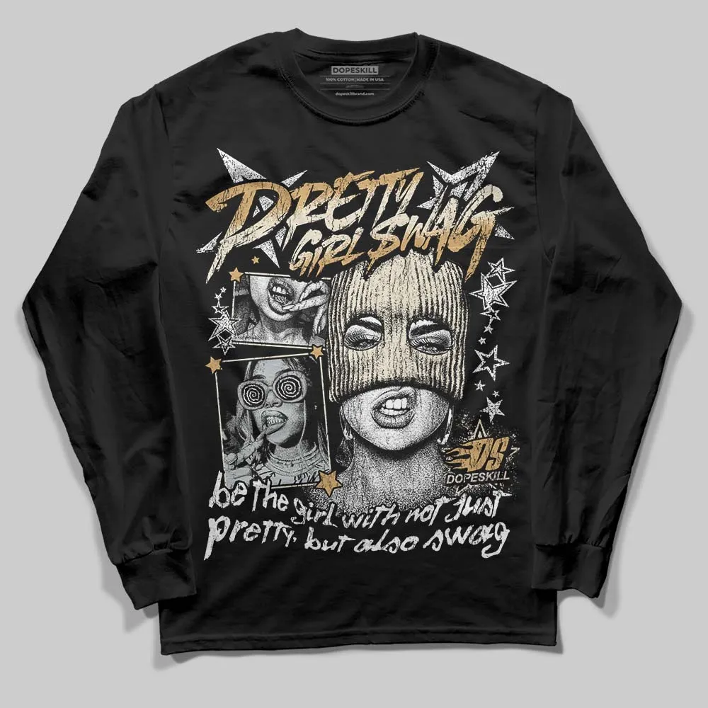 Reverse Metallic 5s DopeSkill Long Sleeve T-Shirt Pretty Girl Swag Graphic sold by DopeSkill product image thumbnail 2