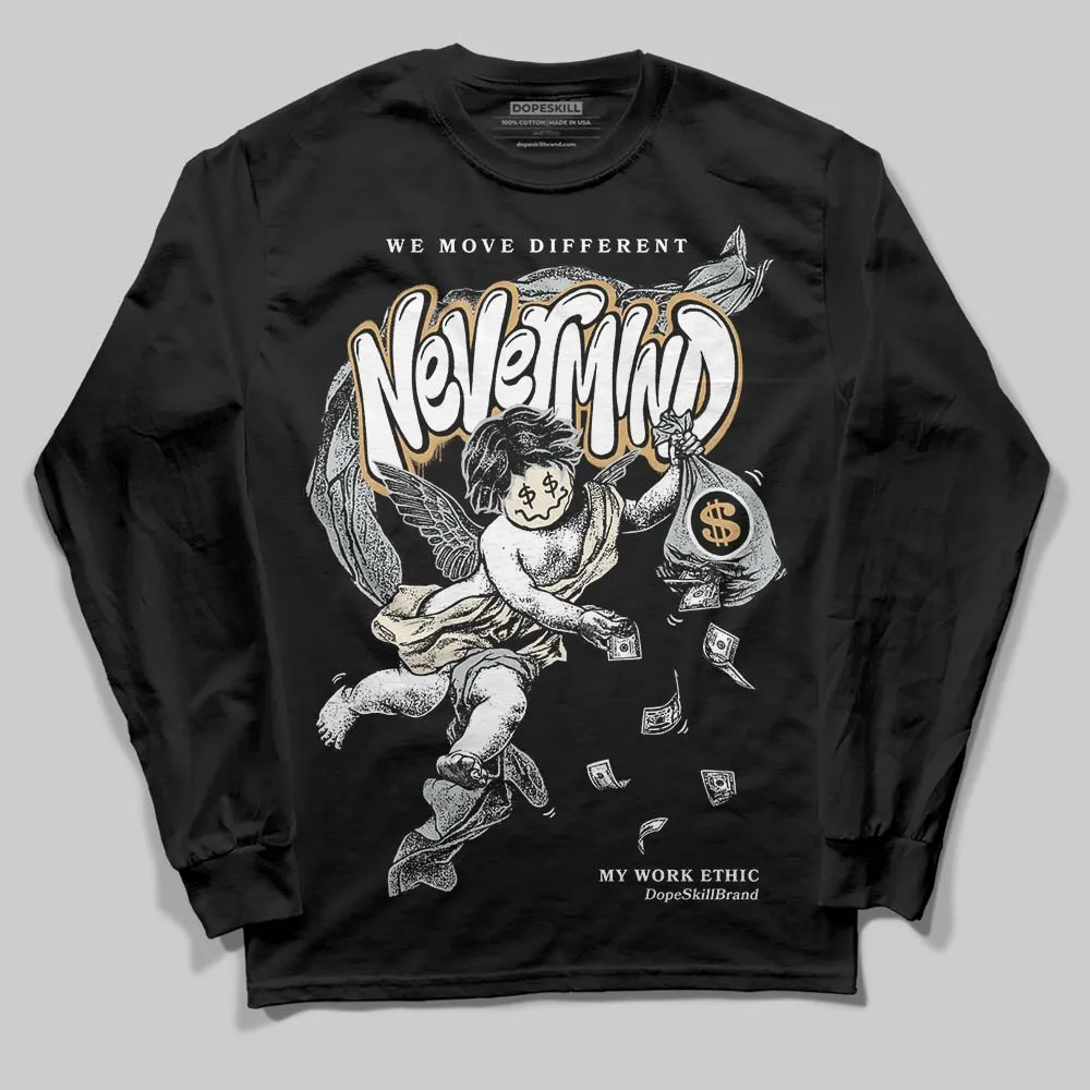 Reverse Metallic 5s DopeSkill Long Sleeve T-Shirt Nevermind Graphic sold by DopeSkill product image thumbnail 2