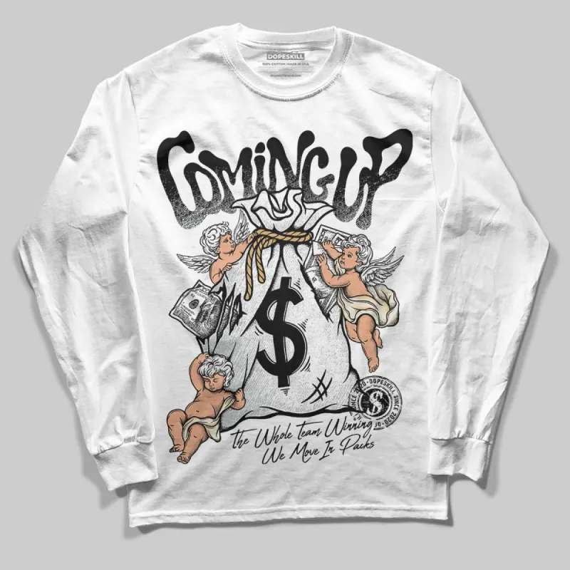 Reverse Metallic 5s DopeSkill Long Sleeve T-Shirt Money Bag Coming Up Graphic sold by DopeSkill