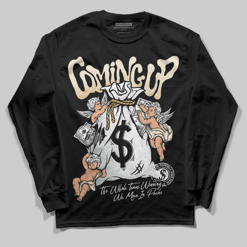 Reverse Metallic 5s DopeSkill Long Sleeve T-Shirt Money Bag Coming Up Graphic sold by DopeSkill product image thumbnail 2