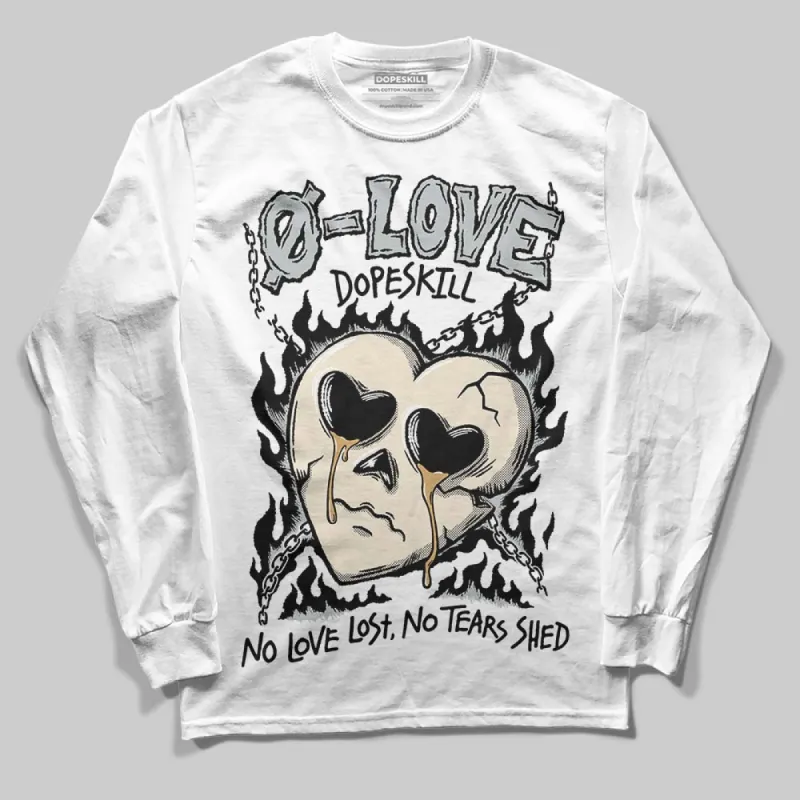 Reverse Metallic 5s DopeSkill Long Sleeve T-Shirt Crying Heart Graphic sold by DopeSkill