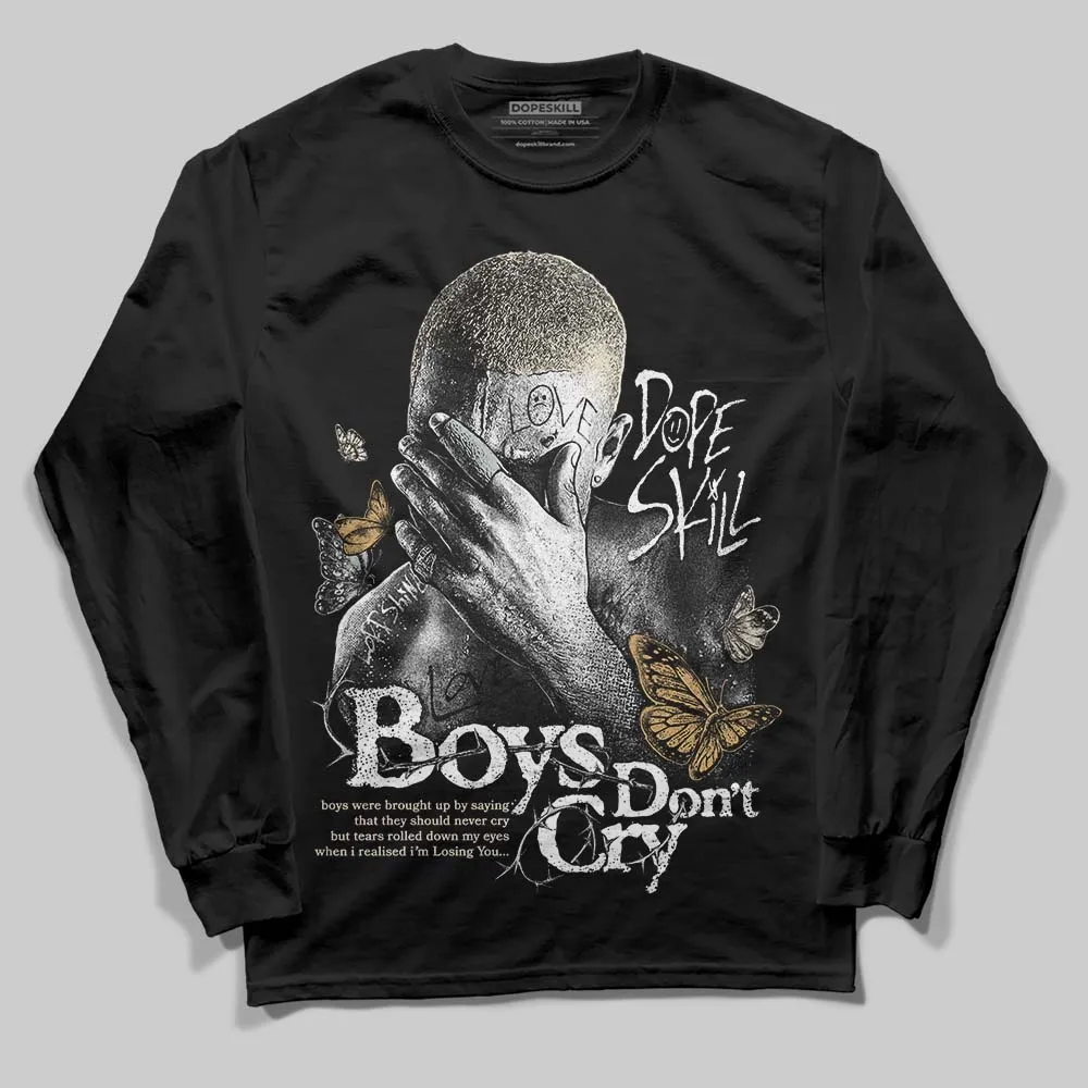 Reverse Metallic 5s DopeSkill Long Sleeve T-Shirt Boys Don't Cry Graphic sold by DopeSkill product image thumbnail 2