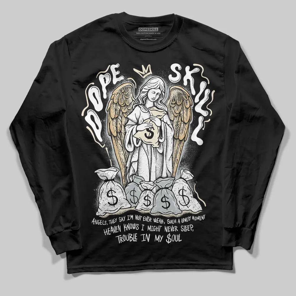 Reverse Metallic 5s DopeSkill Long Sleeve T-Shirt Angels Graphic sold by DopeSkill product image thumbnail 2