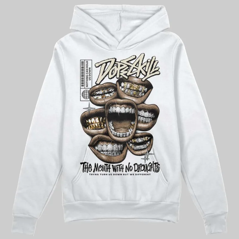 Reverse Metallic 5s DopeSkill Hoodie Sweatshirt The Mouth With No Droughts Graphic sold by DopeSkill