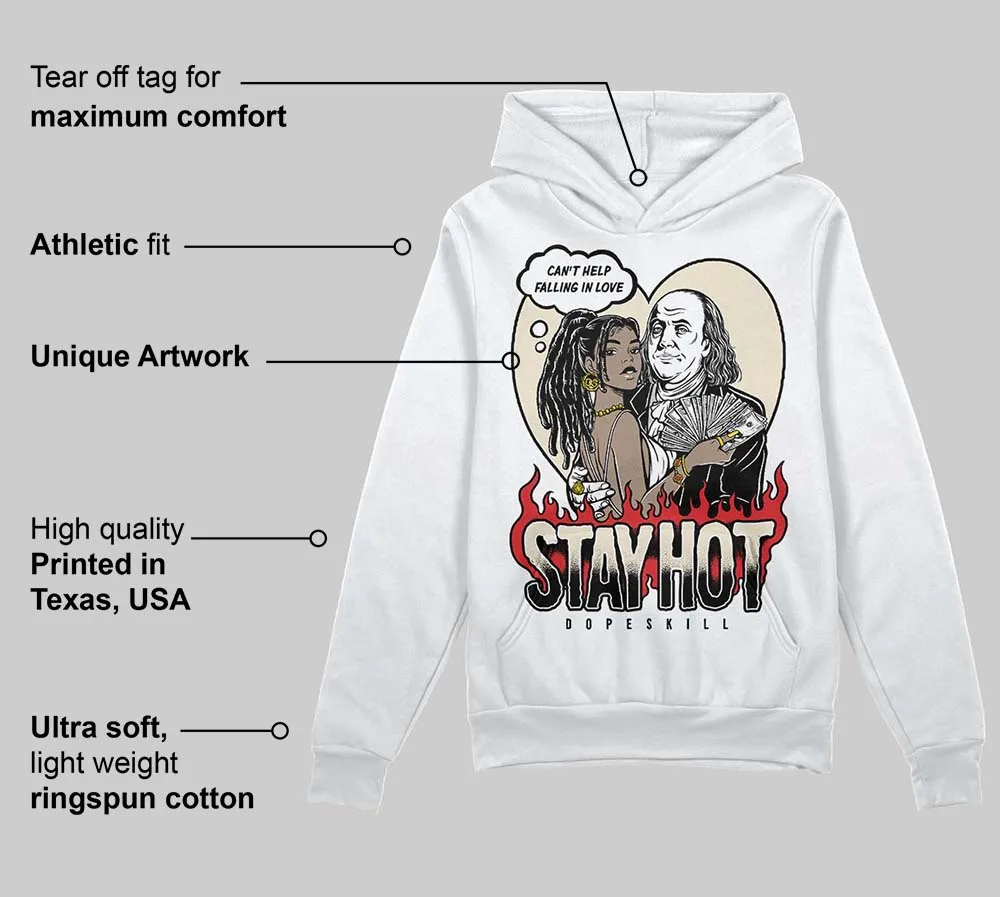 Reverse Metallic 5s DopeSkill Hoodie Sweatshirt Stay Hot Graphic sold by DopeSkill product image thumbnail 3