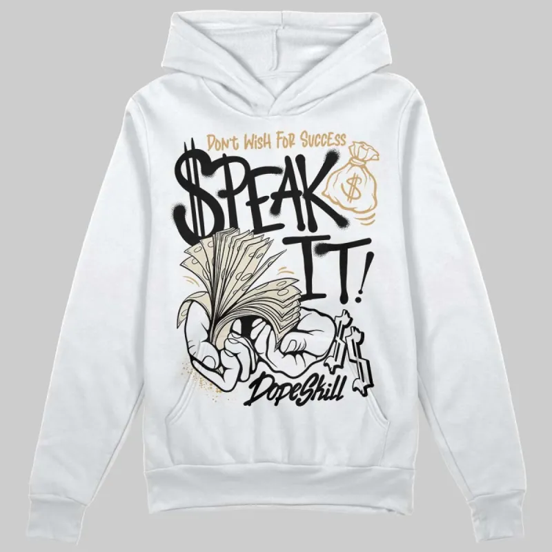 Reverse Metallic 5s DopeSkill Hoodie Sweatshirt Speak It Graphic sold by DopeSkill