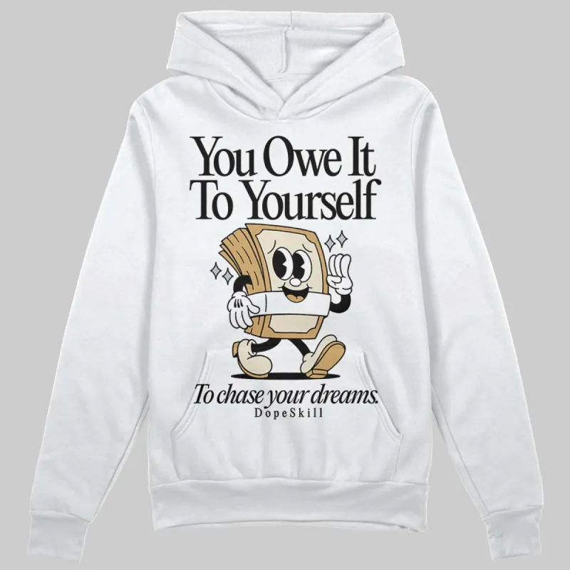Reverse Metallic 5s DopeSkill Hoodie Sweatshirt Owe It To Yourself Graphic sold by DopeSkill