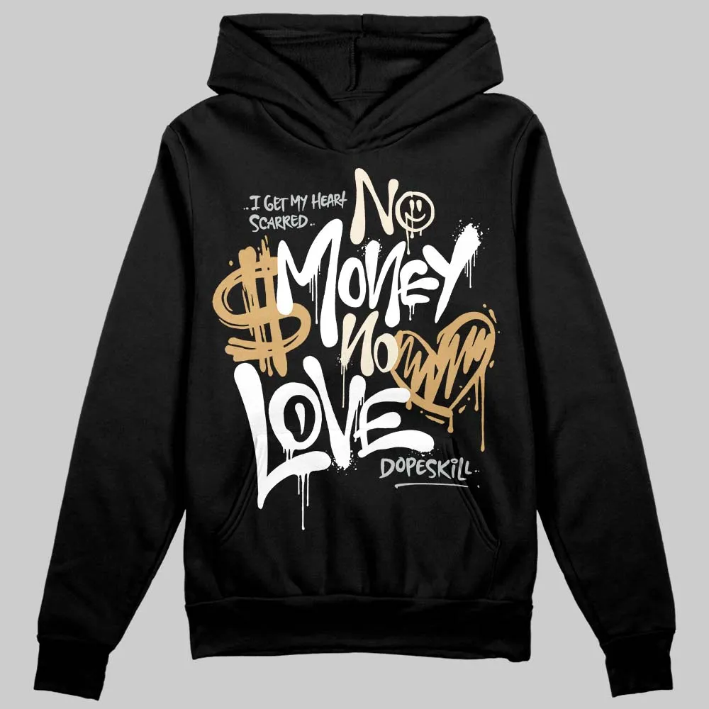 Reverse Metallic 5s DopeSkill Hoodie Sweatshirt No Money No Love Typo Graphic sold by DopeSkill product image thumbnail 2