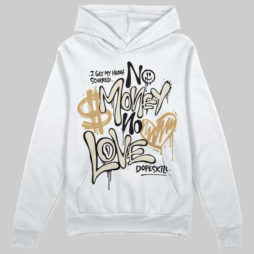 Reverse Metallic 5s DopeSkill Hoodie Sweatshirt No Money No Love Typo Graphic sold by DopeSkill