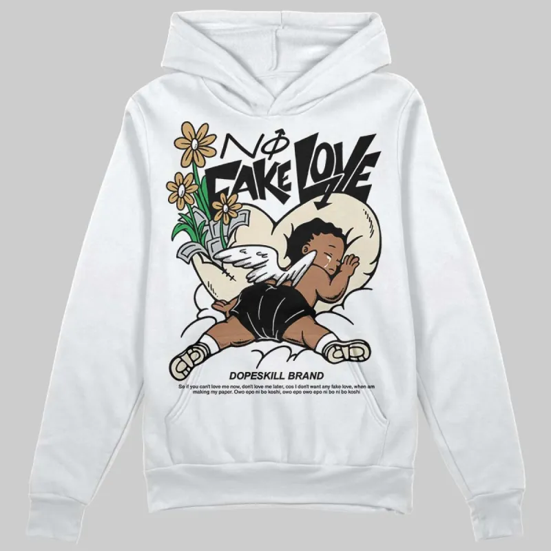 Reverse Metallic 5s DopeSkill Hoodie Sweatshirt No Fake Love Graphic sold by DopeSkill