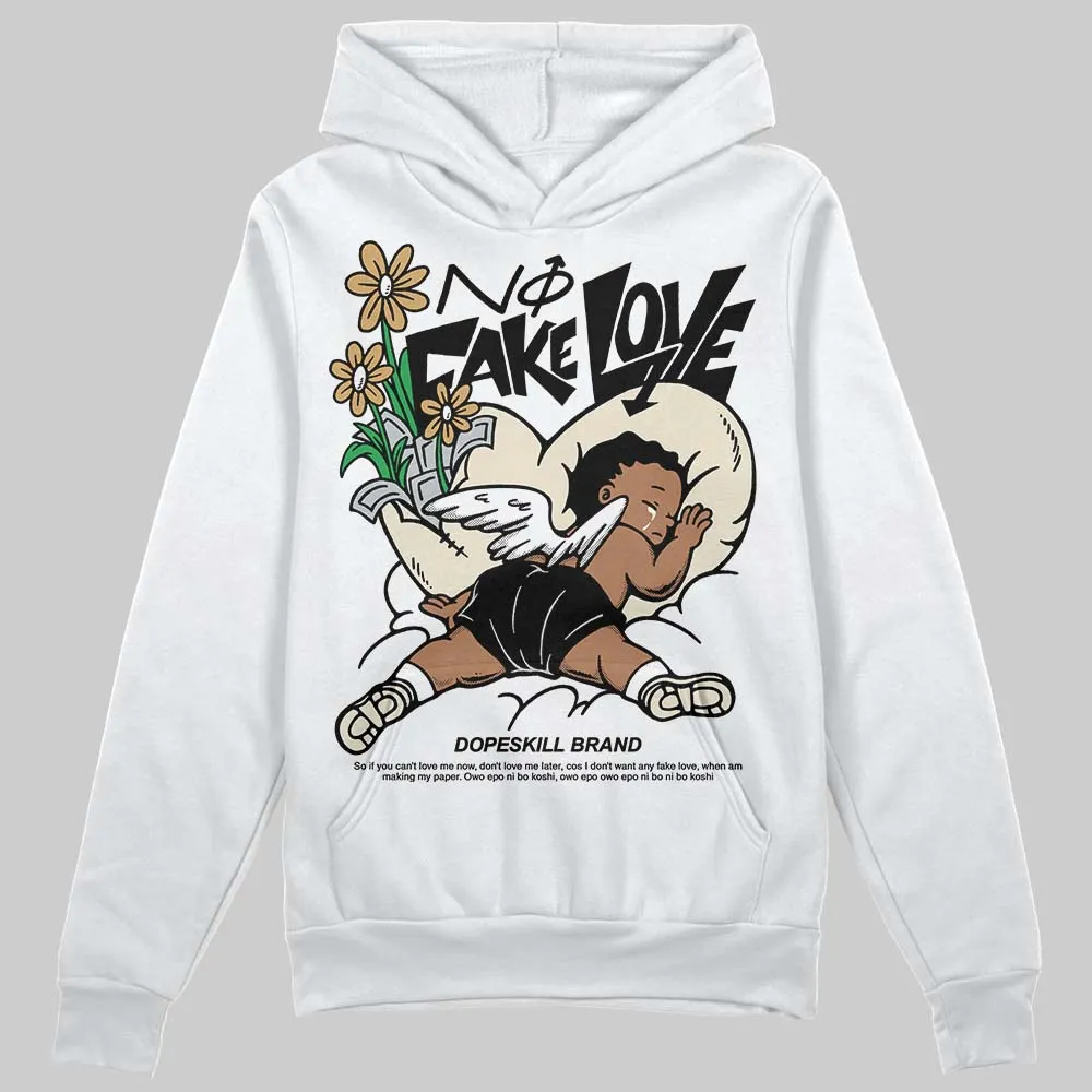 Reverse Metallic 5s DopeSkill Hoodie Sweatshirt No Fake Love Graphic sold by DopeSkill