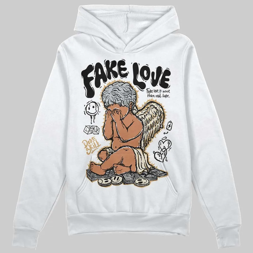 Reverse Metallic 5s DopeSkill Hoodie Sweatshirt New Fake Love Graphic sold by DopeSkill