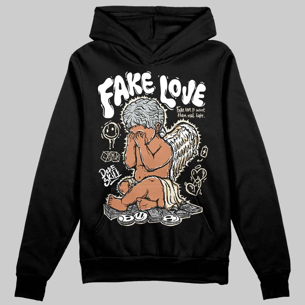 Reverse Metallic 5s DopeSkill Hoodie Sweatshirt New Fake Love Graphic sold by DopeSkill product image thumbnail 2