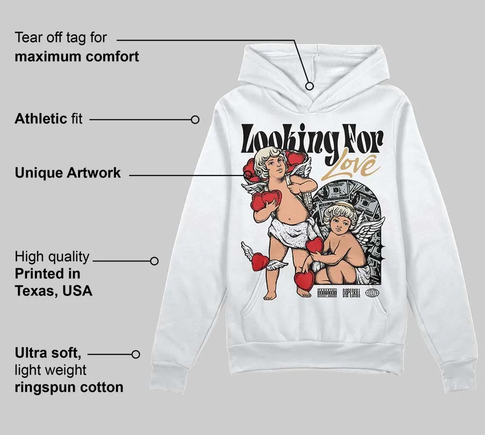 Reverse Metallic 5s DopeSkill Hoodie Sweatshirt Looking For Love Graphic sold by DopeSkill product image thumbnail 3