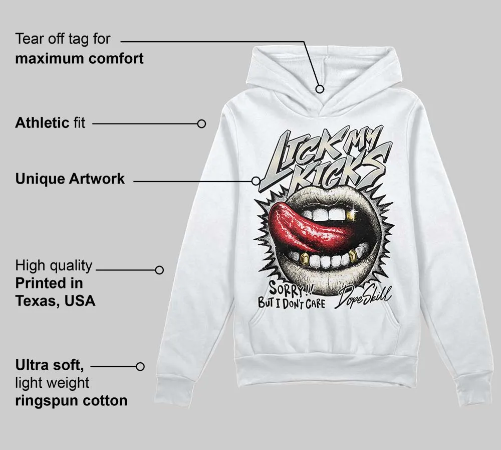 Reverse Metallic 5s DopeSkill Hoodie Sweatshirt Lick My Kicks Graphic sold by DopeSkill product image thumbnail 3