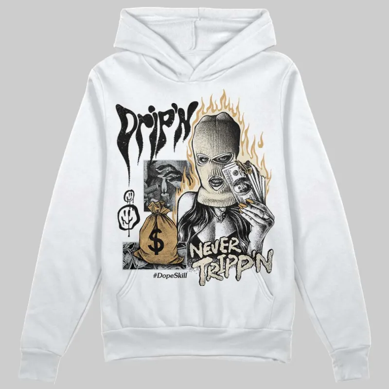 Reverse Metallic 5s DopeSkill Hoodie Sweatshirt Drip'n Never Tripp'n Graphic sold by DopeSkill