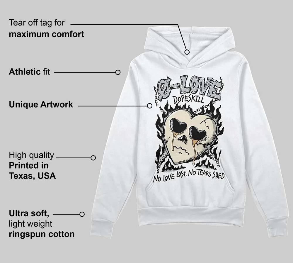 Reverse Metallic 5s DopeSkill Hoodie Sweatshirt Crying Heart Graphic sold by DopeSkill product image thumbnail 3