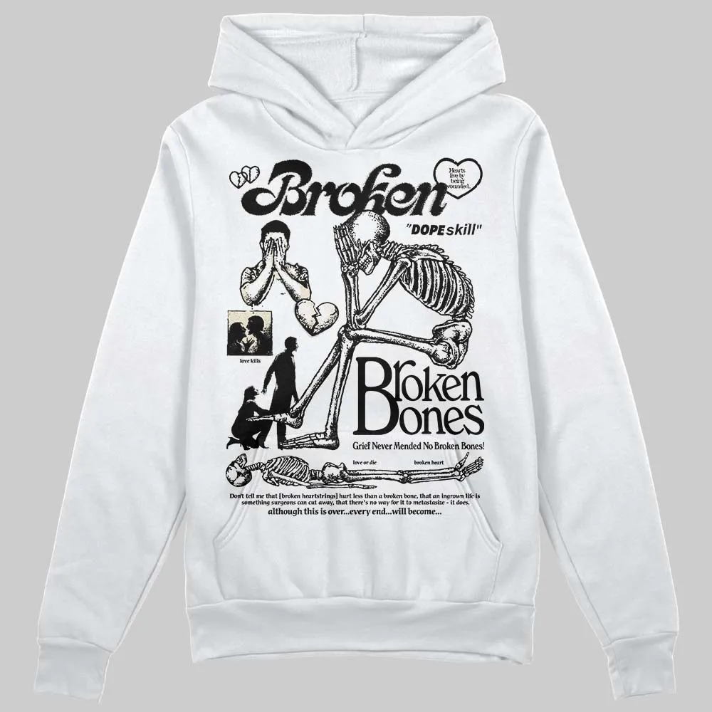 Reverse Metallic 5s DopeSkill Hoodie Sweatshirt Broken Bones Graphic sold by DopeSkill