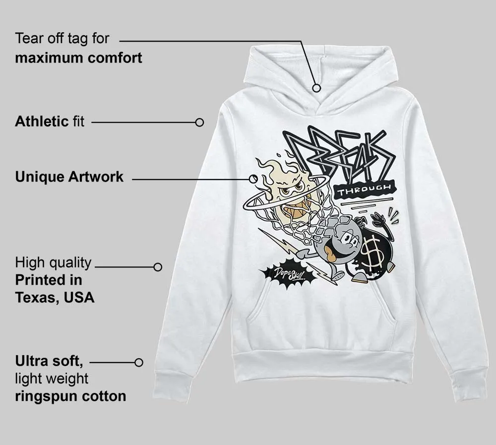 Reverse Metallic 5s DopeSkill Hoodie Sweatshirt Break Through Graphic sold by DopeSkill product image thumbnail 3