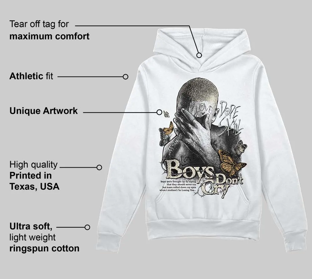 Reverse Metallic 5s DopeSkill Hoodie Sweatshirt Boys Don't Cry Graphic sold by DopeSkill product image thumbnail 3