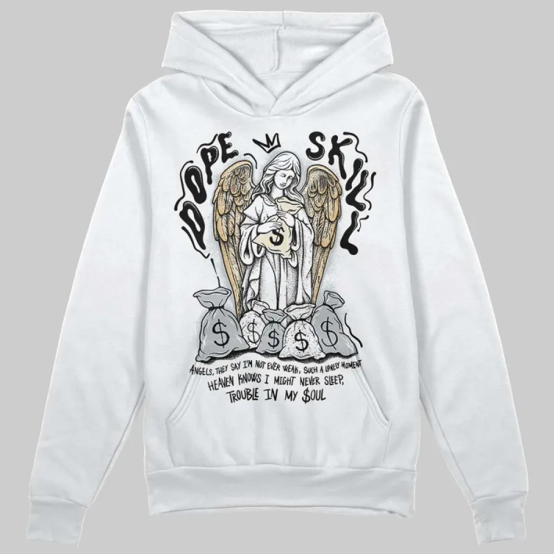 Reverse Metallic 5s DopeSkill Hoodie Sweatshirt Angels Graphic sold by DopeSkill
