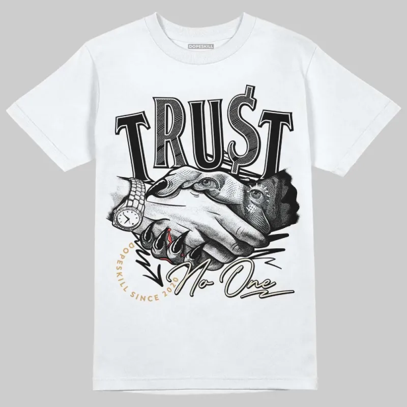 Reverse Metallic 5s DopeSkill T-Shirt Trust No One Graphic sold by DopeSkill