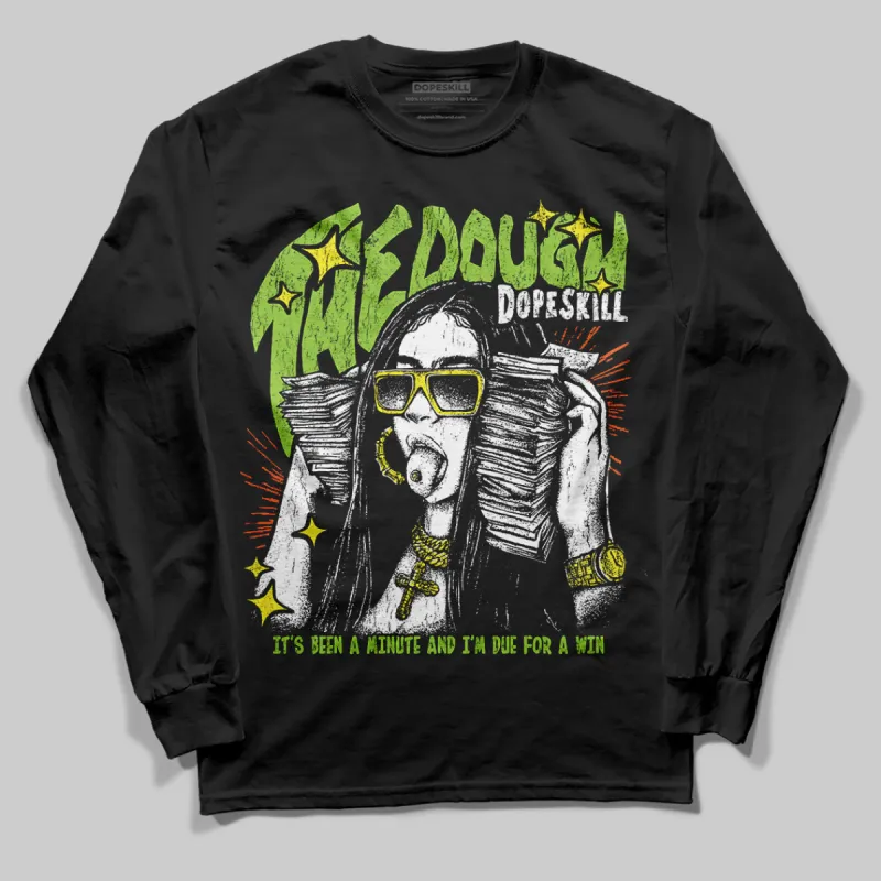 Neon Green Collection DopeSkill Long Sleeve T-Shirt The Dough Graphic sold by DopeSkill