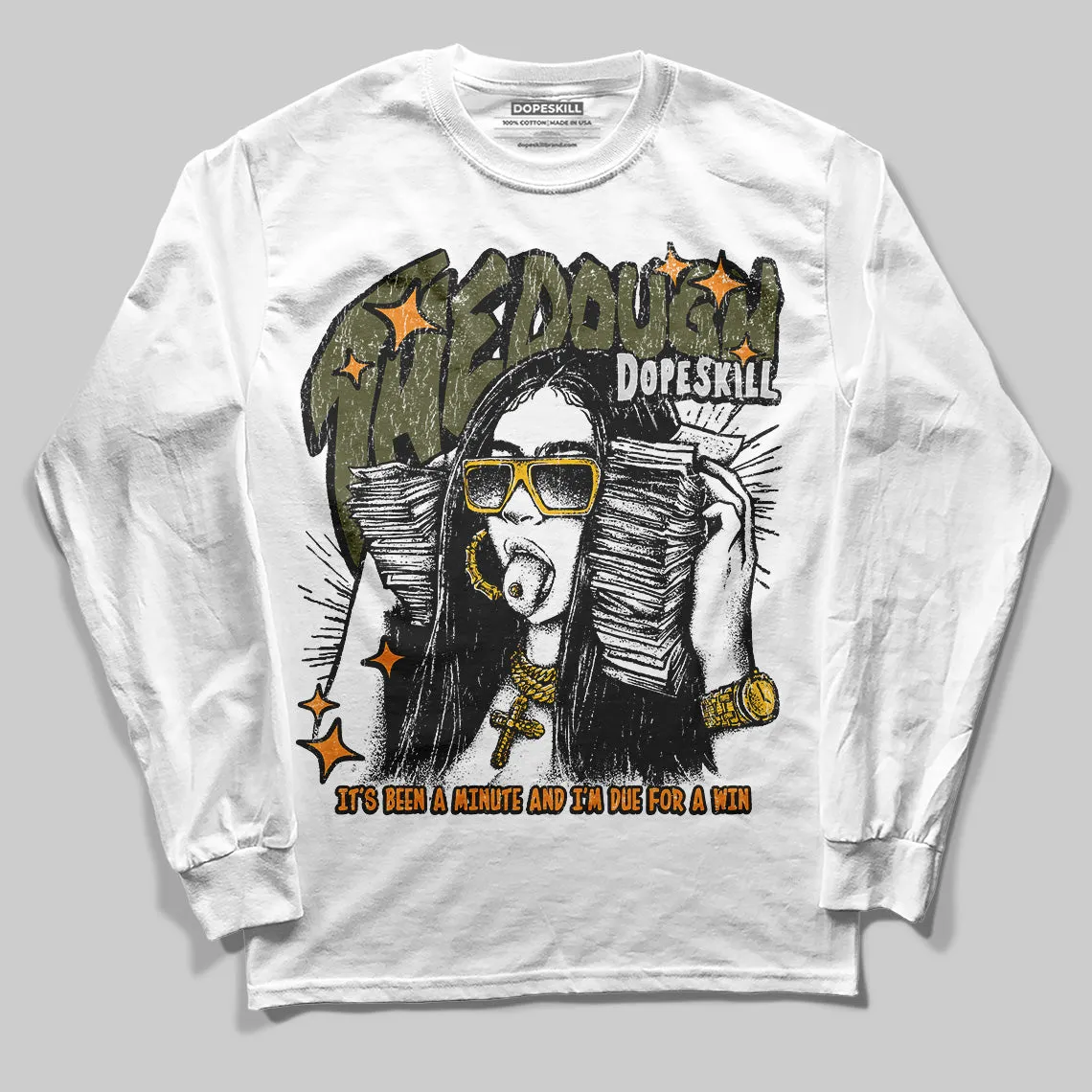 Olive Collection DopeSkill Long Sleeve T-Shirt The Dough Graphic sold by DopeSkill