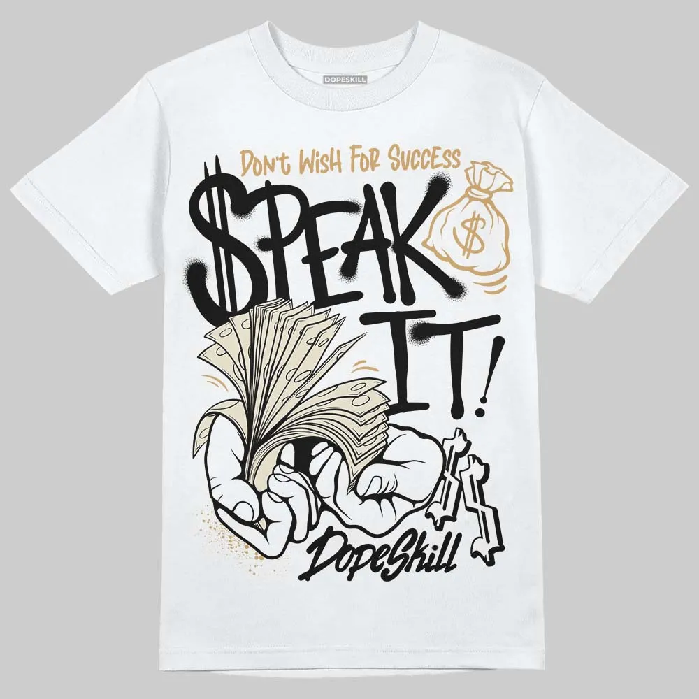 Reverse Metallic 5s DopeSkill T-Shirt Speak It Graphic sold by DopeSkill
