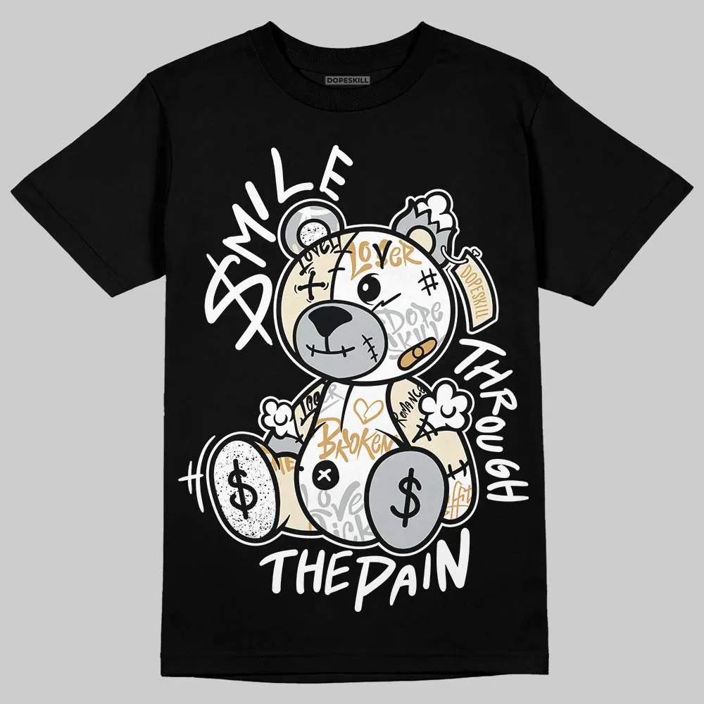 Reverse Metallic 5s DopeSkill T-Shirt Smile Through The Pain Graphic sold by DopeSkill product image thumbnail 2