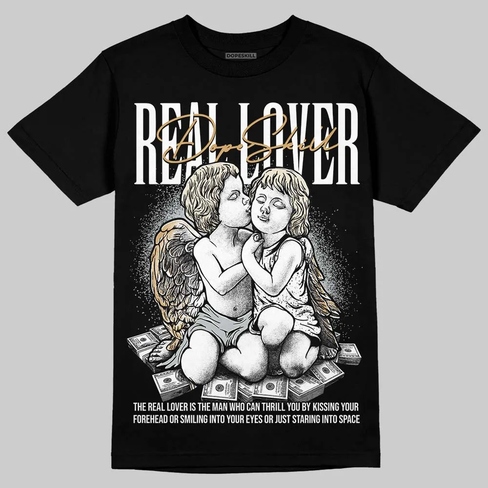 Reverse Metallic 5s DopeSkill T-Shirt Real Lover Graphic sold by DopeSkill product image thumbnail 2