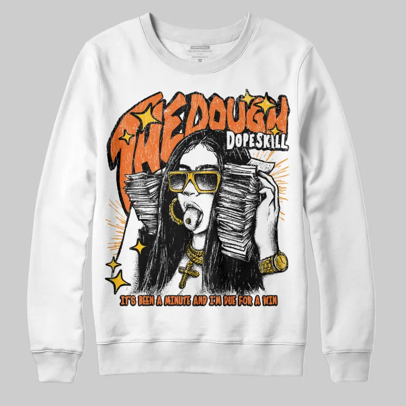 Orange Black White DopeSkill Sweatshirt The Dough Graphic sold by DopeSkill