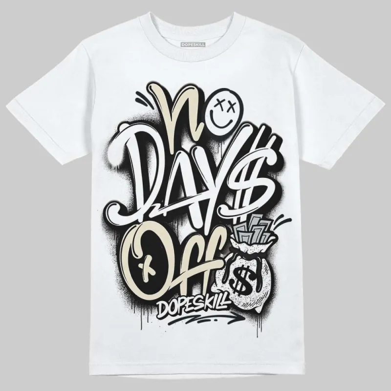 Reverse Metallic 5s DopeSkill T-Shirt No Days Off Graphic sold by DopeSkill