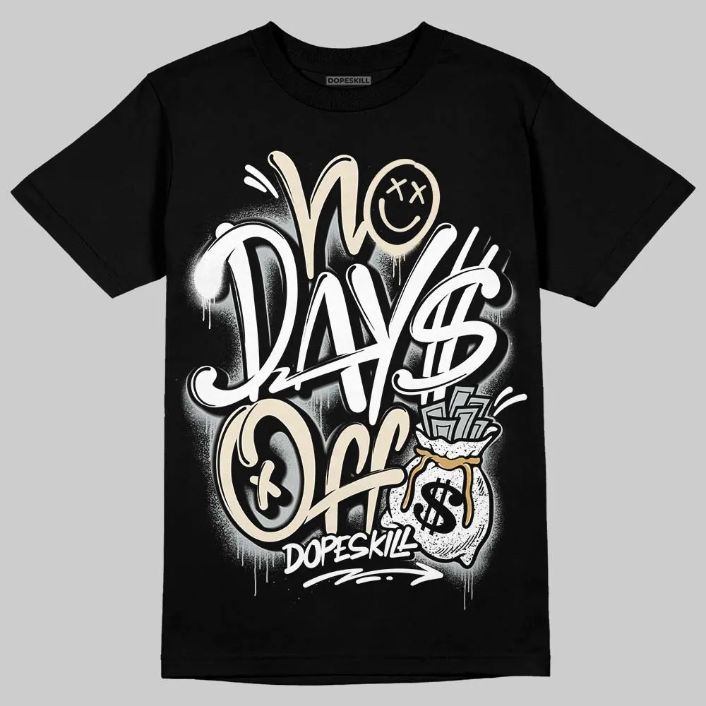Reverse Metallic 5s DopeSkill T-Shirt No Days Off Graphic sold by DopeSkill product image thumbnail 2