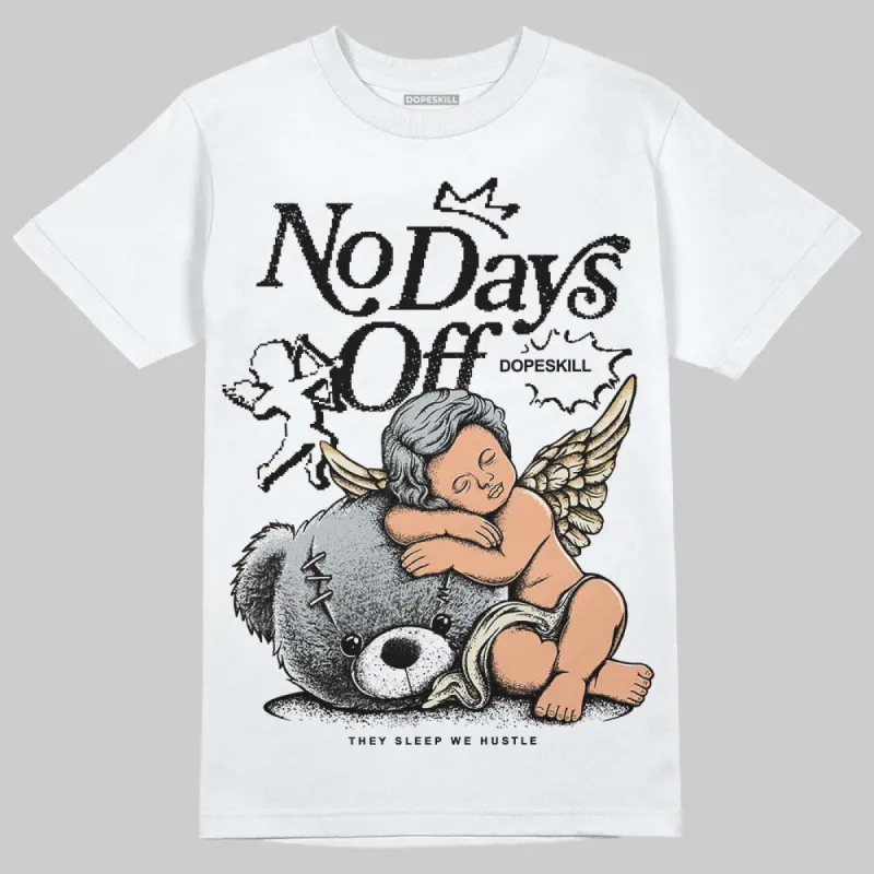 Reverse Metallic 5s DopeSkill T-Shirt New No Days Off Graphic sold by DopeSkill