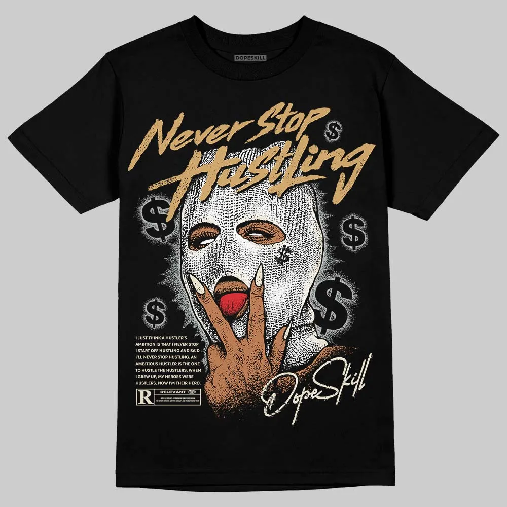 Reverse Metallic 5s DopeSkill T-Shirt Never Stop Hustling Graphic sold by DopeSkill product image thumbnail 2
