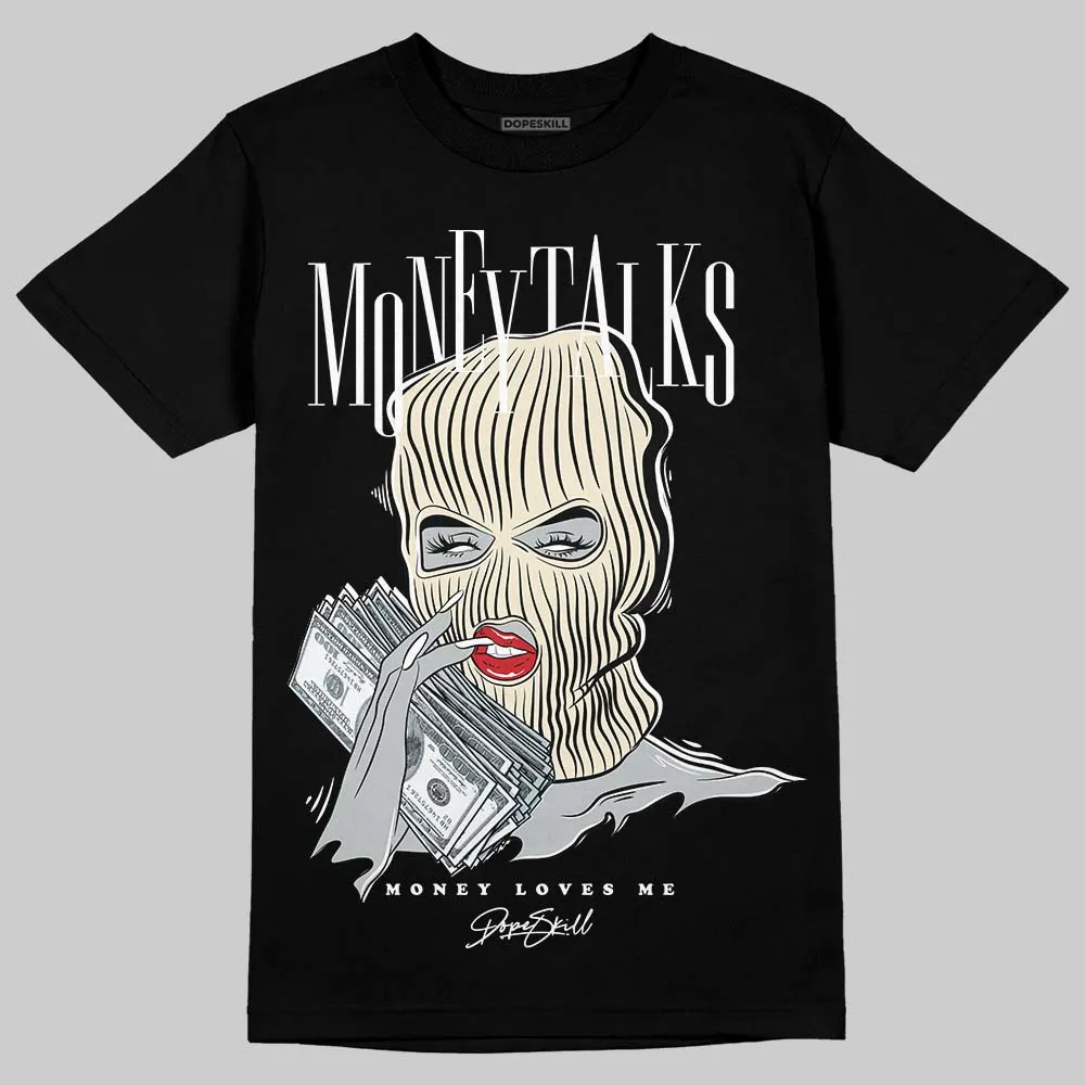 Reverse Metallic 5s DopeSkill T-Shirt Money Talks Graphic sold by DopeSkill product image thumbnail 2