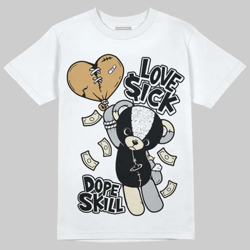 Reverse Metallic 5s DopeSkill T-Shirt Love Sick Graphic sold by DopeSkill