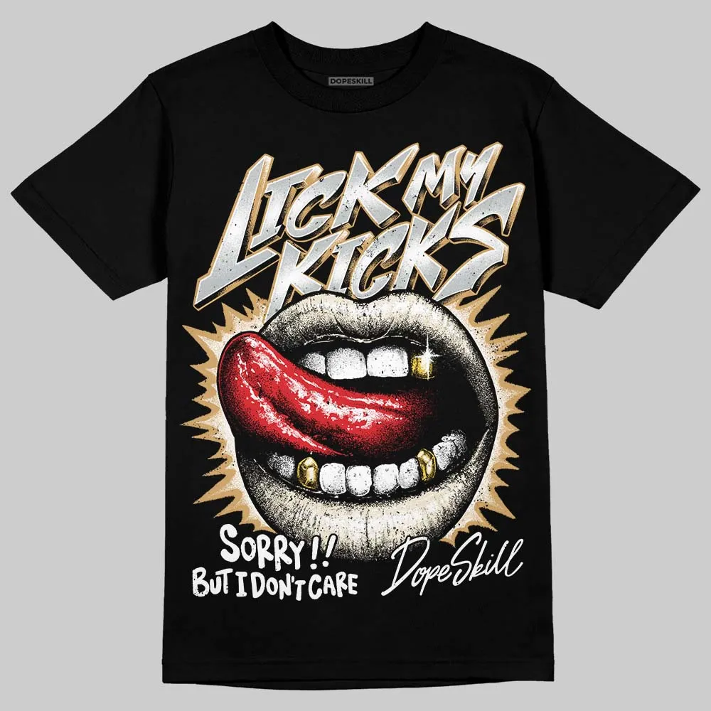 Reverse Metallic 5s DopeSkill T-Shirt Lick My Kicks Graphic sold by DopeSkill product image thumbnail 2