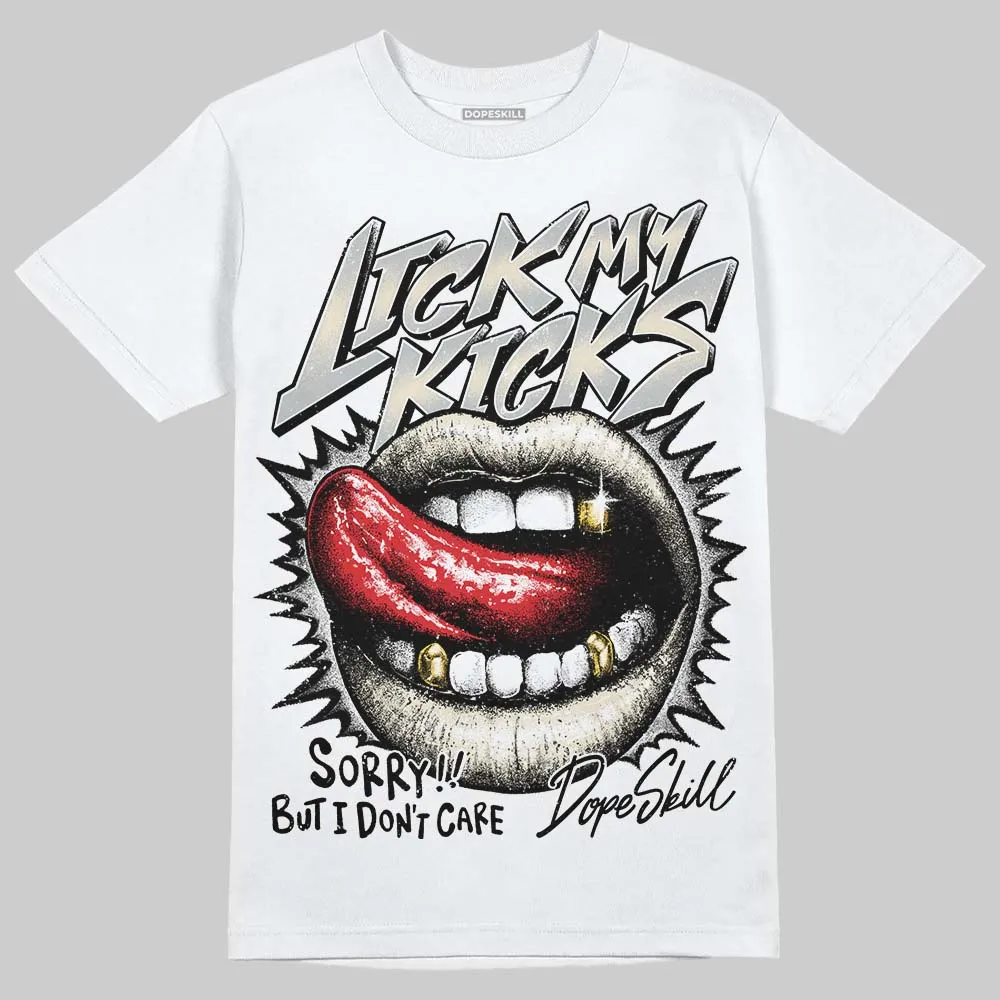 Reverse Metallic 5s DopeSkill T-Shirt Lick My Kicks Graphic sold by DopeSkill
