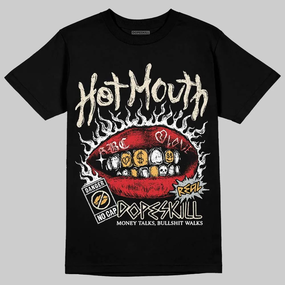 Reverse Metallic 5s DopeSkill T-Shirt Hot Mouth Graphic sold by DopeSkill product image thumbnail 2
