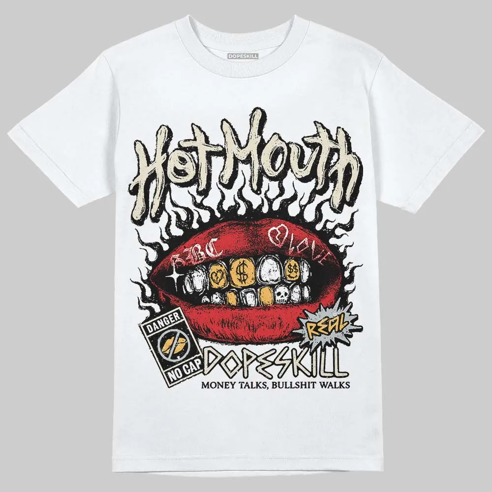 Reverse Metallic 5s DopeSkill T-Shirt Hot Mouth Graphic sold by DopeSkill