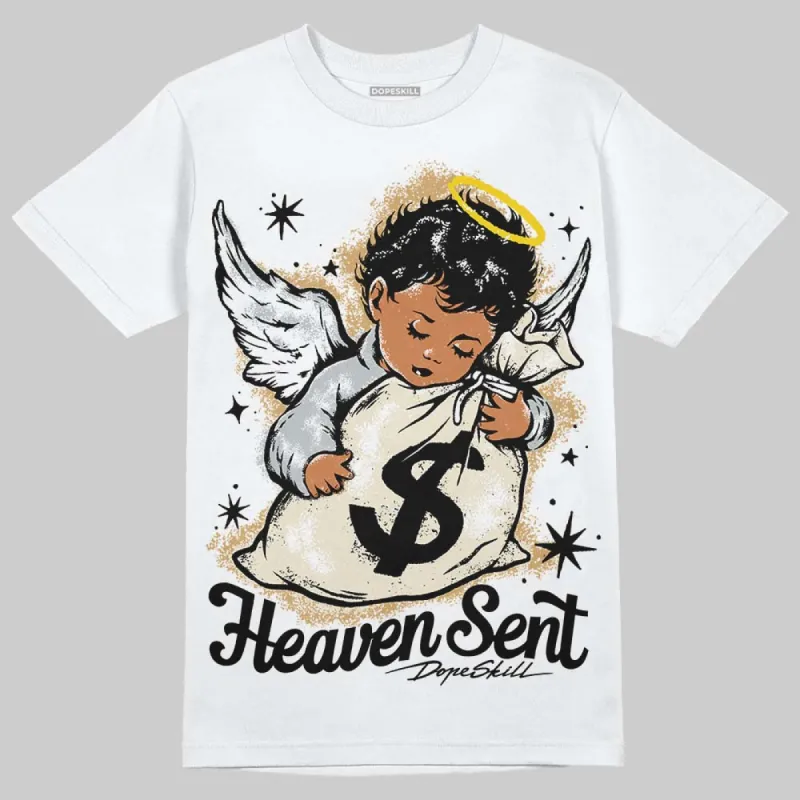 Reverse Metallic 5s DopeSkill T-Shirt Heaven Sent Graphic sold by DopeSkill