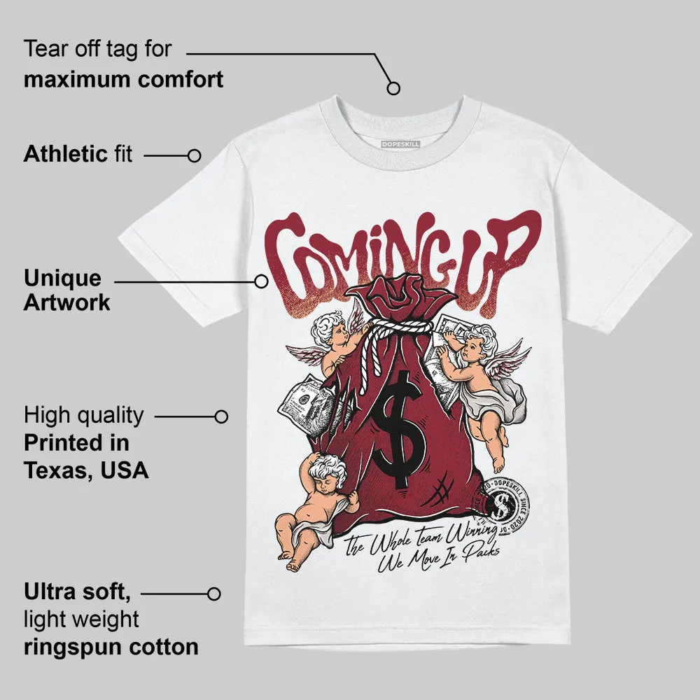 Samba OG Collegiate Burgundy DopeSkill T-Shirt Money Bag Coming Up Graphic sold by DopeSkill product image thumbnail 3