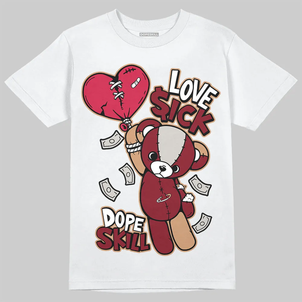 Samba OG Collegiate Burgundy DopeSkill T-Shirt Love Sick Graphic sold by DopeSkill