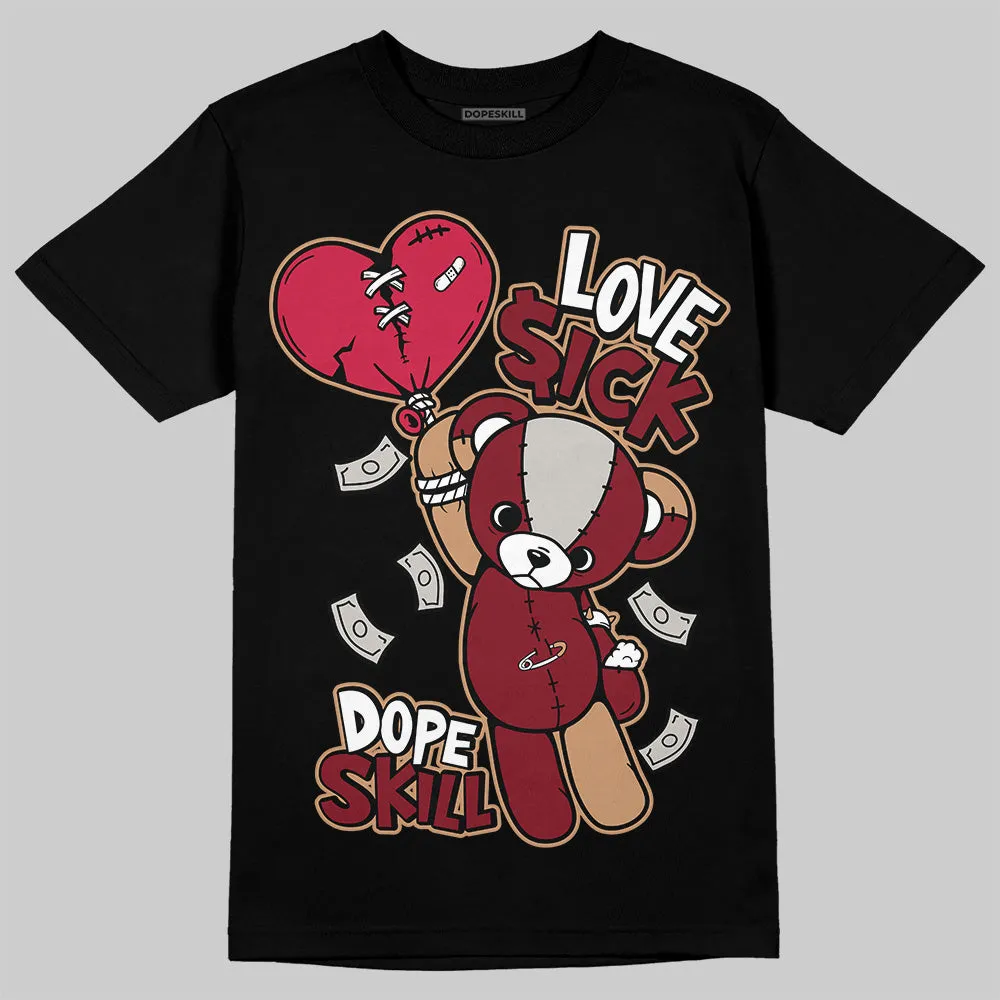 Samba OG Collegiate Burgundy DopeSkill T-Shirt Love Sick Graphic sold by DopeSkill product image thumbnail 2