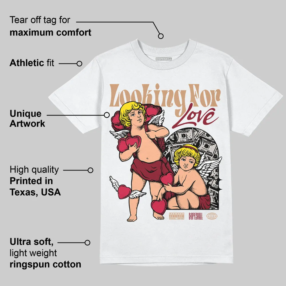 Samba OG Collegiate Burgundy DopeSkill T-Shirt Looking For Love Graphic sold by DopeSkill product image thumbnail 3